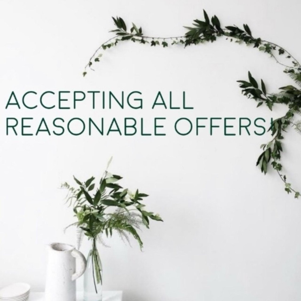 OFFERS WELCOME!